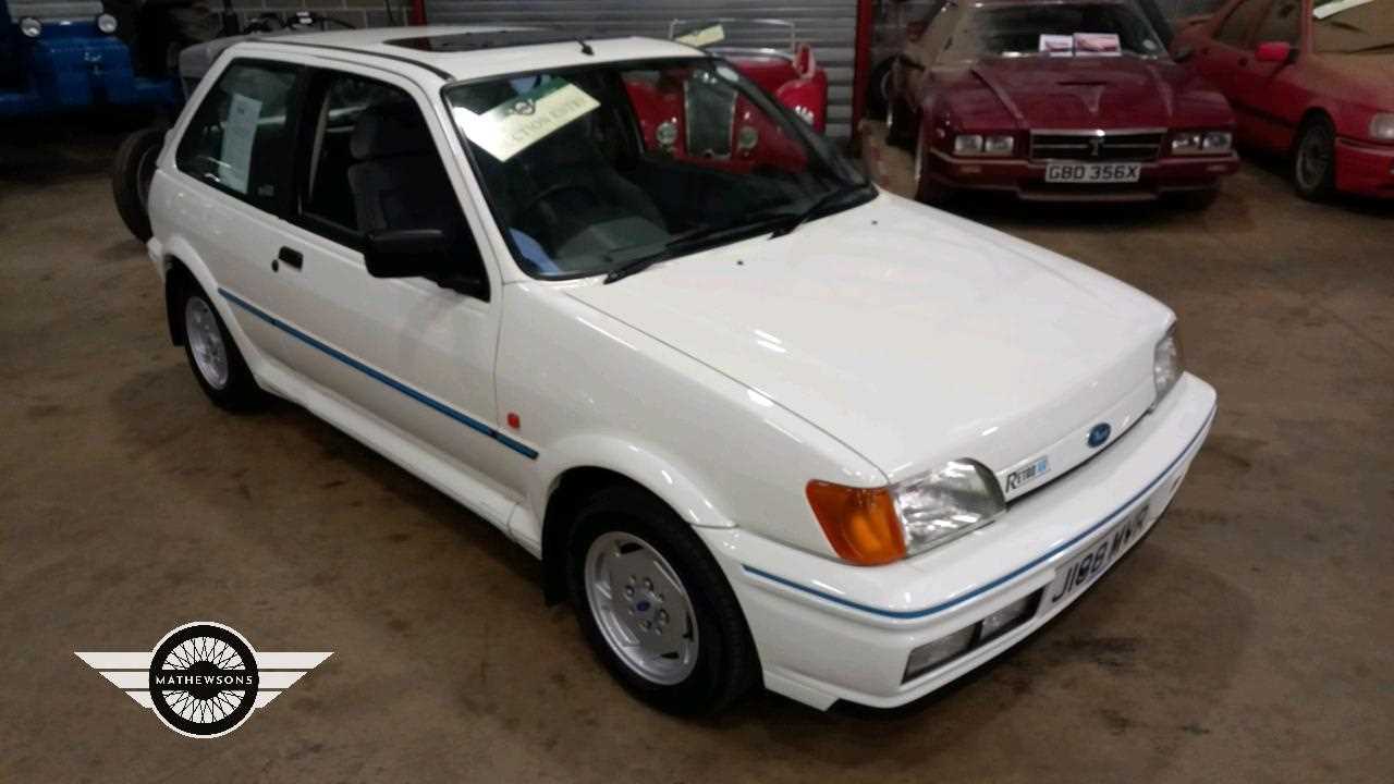 Lot 380 - 1991 FORD FIESTA XR2I