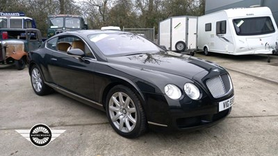 Lot 384 - 2004 BENTLEY CONTINENTAL GT AUTO