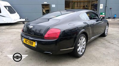 Lot 384 - 2004 BENTLEY CONTINENTAL GT AUTO