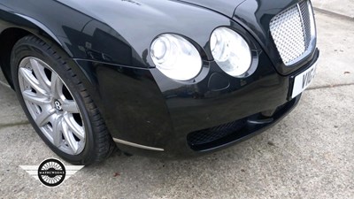 Lot 384 - 2004 BENTLEY CONTINENTAL GT AUTO