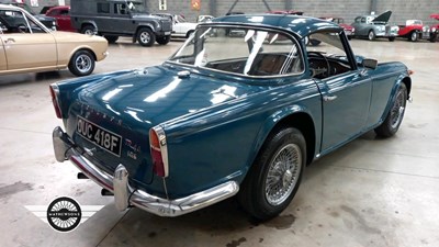 Lot 386 - 1967 TRIUMPH TR4A