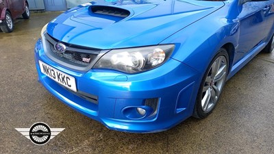 Lot 392 - 2013 SUBARU IMPREZA WRX STI