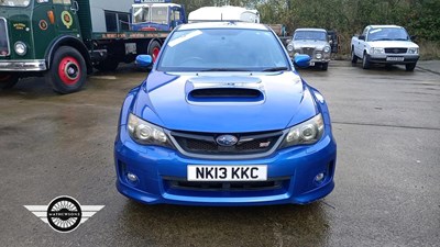 Lot 392 - 2013 SUBARU IMPREZA WRX STI