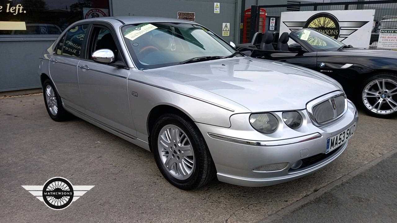 Lot 396 - 2003 ROVER 75 CLUB CDT SE AUTO