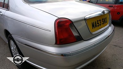 Lot 396 - 2003 ROVER 75 CLUB CDT SE AUTO