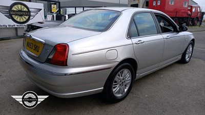 Lot 396 - 2003 ROVER 75 CLUB CDT SE AUTO