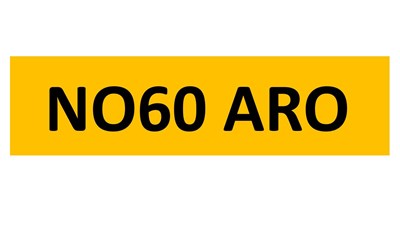 Lot 25-17 - REGISTRATION ON RETENTION - NO60 ARO