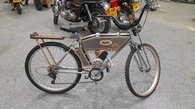 Lot 459 - REPLICA STEAM PUNK PUSH BIKE ALL PROCEEDS TO CHARITY