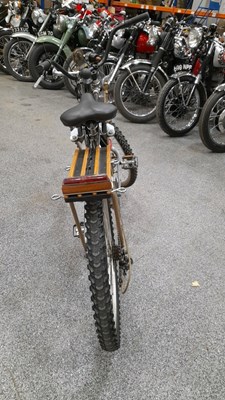 Lot 459 - REPLICA STEAM PUNK PUSH BIKE - ALL PROCEEDS TO CHARITY