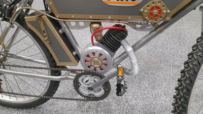 Lot 459 - REPLICA STEAM PUNK PUSH BIKE - ALL PROCEEDS TO CHARITY
