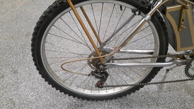 Lot 459 - REPLICA STEAM PUNK PUSH BIKE - ALL PROCEEDS TO CHARITY
