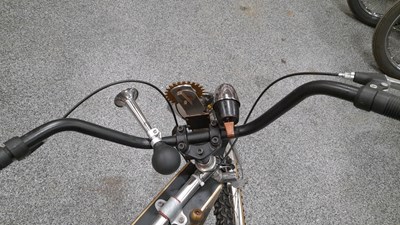 Lot 459 - REPLICA STEAM PUNK PUSH BIKE - ALL PROCEEDS TO CHARITY