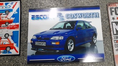 Lot 571 - SELECTION OF SMALL METAL REPRO SIGNS