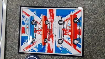 Lot 571 - SELECTION OF SMALL METAL REPRO SIGNS