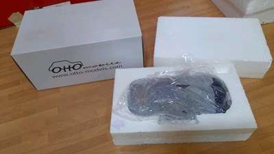 Lot 375 - FORD PUMA SPORT BLUE BY OTTO MODELS 1.18 SCALE MODEL