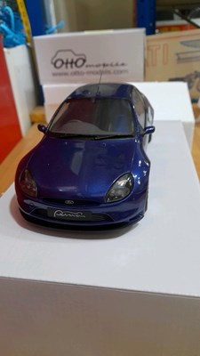 Lot 375 - FORD PUMA SPORT BLUE BY OTTO MODELS 1.18 SCALE MODEL