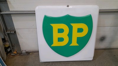 Lot 117 - PLASTIC BP SIGN 42" X 42"