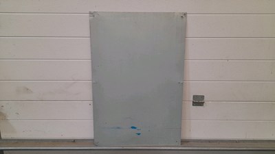 Lot 385 - GOODYEAR MOTORWAYS MILEAGE CHART METAL SIGN 30" X 20"