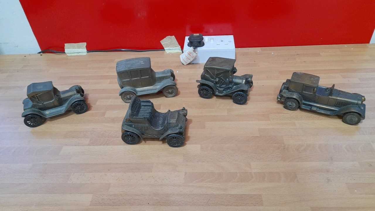 Lot 797 - COLLECTION OF 1970'S AMERICAN AUTO METAL BOXES - ALL PROCEEDS TO CHARITY