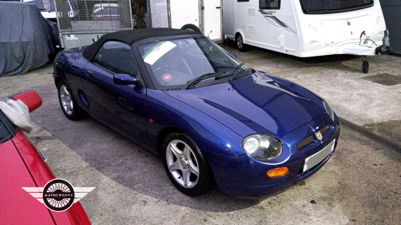 Lot 430 - 1998 MG MGF 1.8I VVC