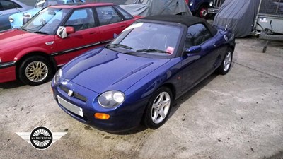 Lot 430 - 1998 MG MGF 1.8I VVC