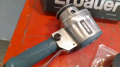Lot 693 - ERBAUER HVLP SYPHON SPRAY GUP + 6" DUAL ACTION AIR SANDER