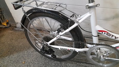 Lot 733 - STOW A BIKE FOLD AWAY BICYCLE FULLY SERVICED