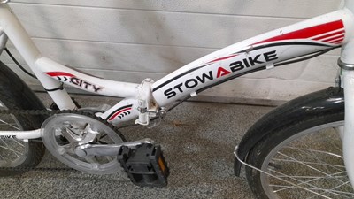 Lot 733 - STOW A BIKE FOLD AWAY BICYCLE FULLY SERVICED