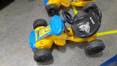 Lot 731 - PAIR OF BATTERY POWERED CHILDS GO CARTS - ALL PROCEEDS TO CHARITY