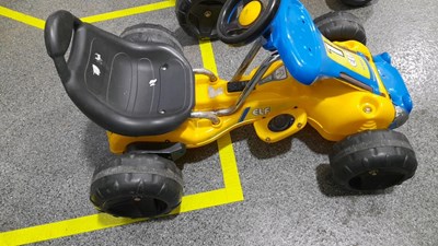 Lot 731 - PAIR OF BATTERY POWERED CHILDS GO CARTS - ALL PROCEEDS TO CHARITY
