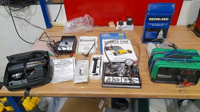 Lot 881 - VARIOUS CAR ENGINE TEST EQUIPMENT