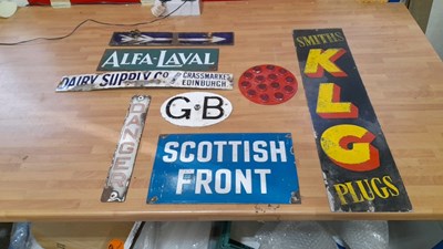 Lot 695 - SELECTION OF SMALL SIGNS