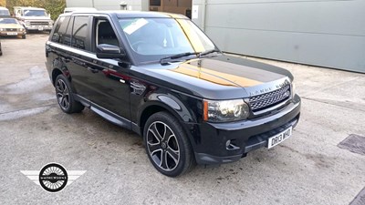 Lot 474 - 2013 LAND ROVER RANGE ROVER SPORT HSE BLACK S