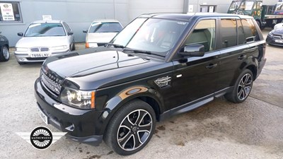 Lot 474 - 2013 LAND ROVER RANGE ROVER SPORT HSE BLACK S