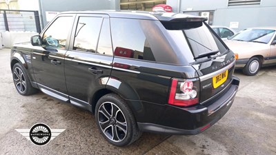 Lot 474 - 2013 LAND ROVER RANGE ROVER SPORT HSE BLACK S