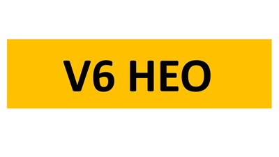 Lot 27-17 - REGISTRATION ON RETENTION - V6 HEO