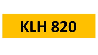 Lot 34-17 - REGISTRATION ON RETENTION - KLH 820