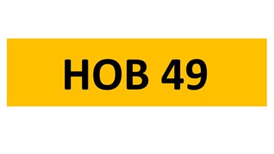 Lot 38-17 - REGISTRATION ON RETENTION - HOB 49