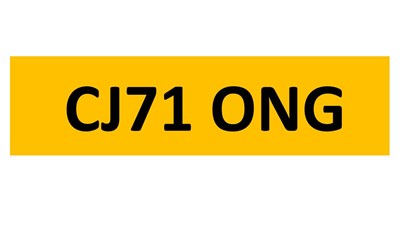 Lot 41-17 - REGISTRATION ON RETENTION - CJ71 ONG