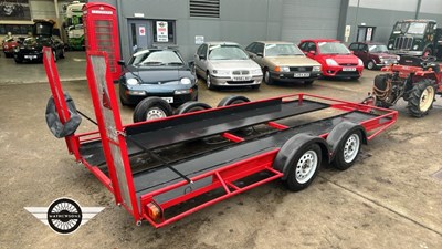 Lot 736 - CAR TRANSPORTER TRAILER