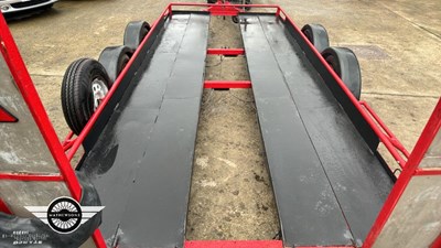 Lot 736 - CAR TRANSPORTER TRAILER