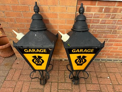 Lot 549 - PAIR OF AA STREET LAMPS