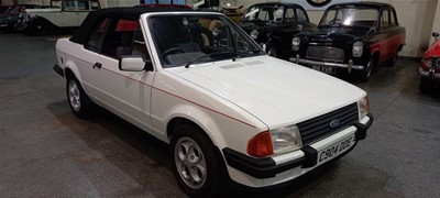 Lot 526 - 1985 FORD ESCORT 1.6I CABRIOLET