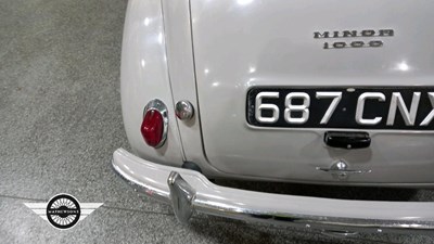 Lot 520 - 1961 MORRIS MINOR