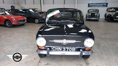 Lot 780 - 1964 FIAT 850 SALOON