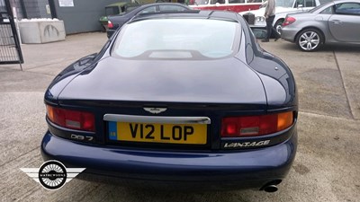 Lot 540 - 1999 ASTON MARTIN DB7 VANTAGE AUTO