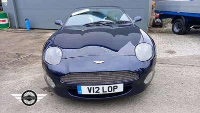 Lot 540 - 1999 ASTON MARTIN DB7 VANTAGE AUTO