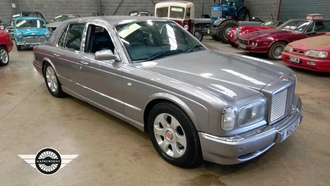 Lot 574 - 1999 BENTLEY ARNAGE RED LABEL AUTO