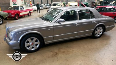 Lot 574 - 1999 BENTLEY ARNAGE RED LABEL AUTO