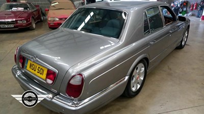 Lot 574 - 1999 BENTLEY ARNAGE RED LABEL AUTO